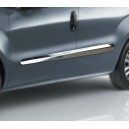 2524131 FIAT DOBLO   2010+ Chrome Side Door Streamers Mouldings 4 Pcs. S.Steel