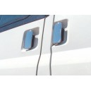 2621042 FORD TRANSIT  MK6, MK7 2003+ Chrome Door Handle Covers (4 Pcs.)  3 Doors S.Steel